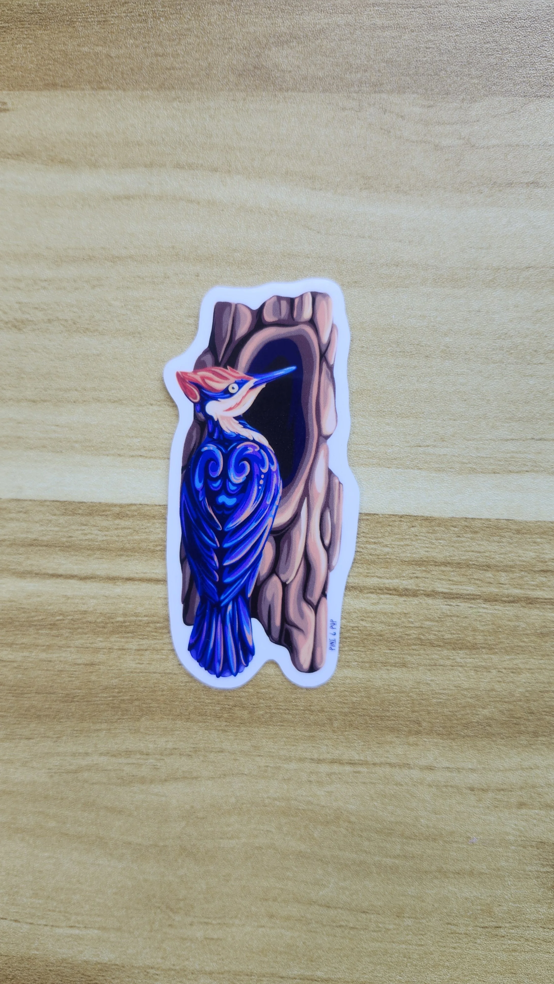 Pileated Woodpecker Sticker