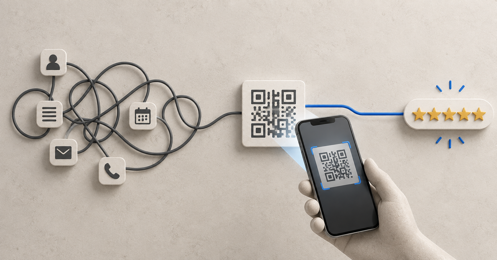 How I Removed Friction from a Google Reviews QR Code