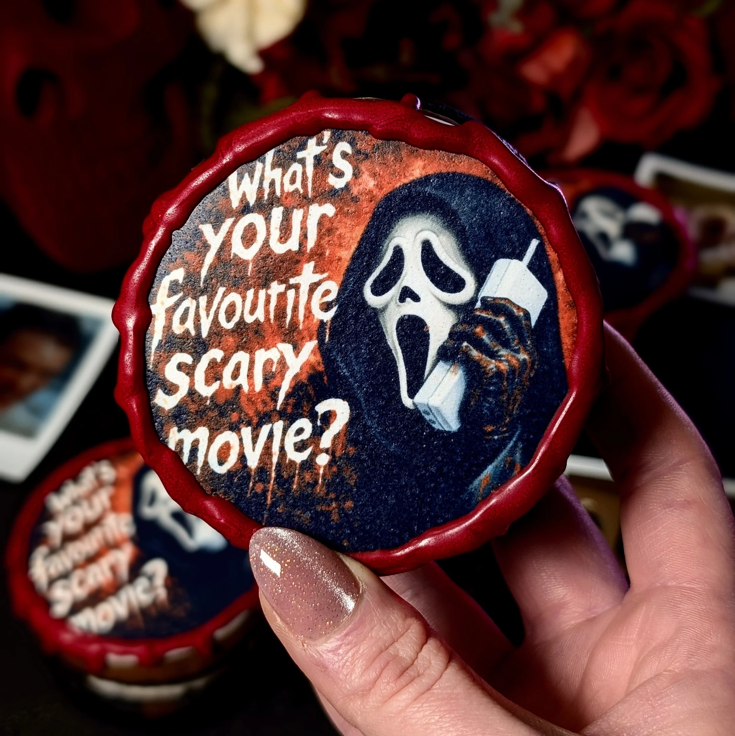 Ghostface what's your favourite scary movie cookie