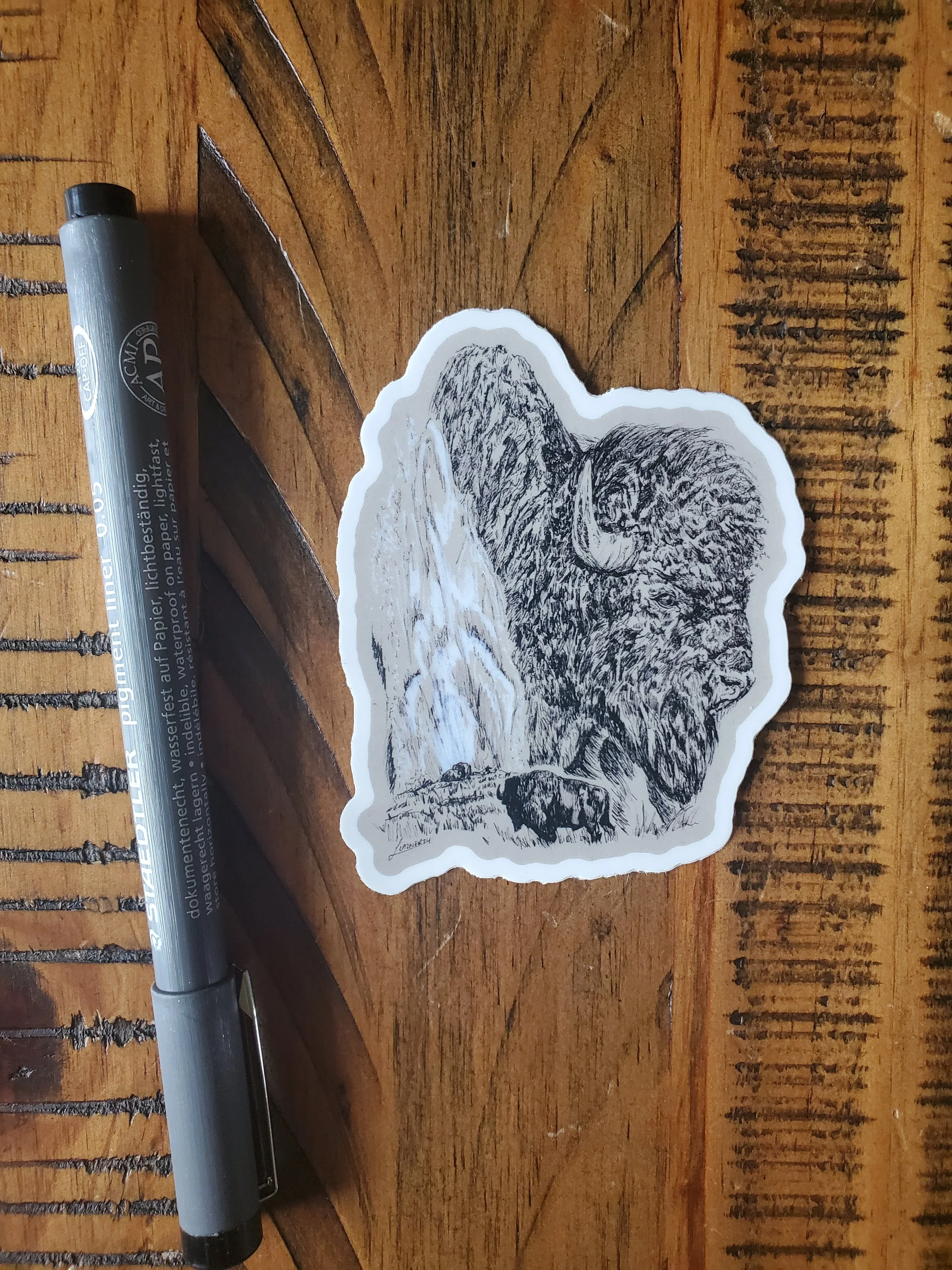 "Old Faithful" Sticker