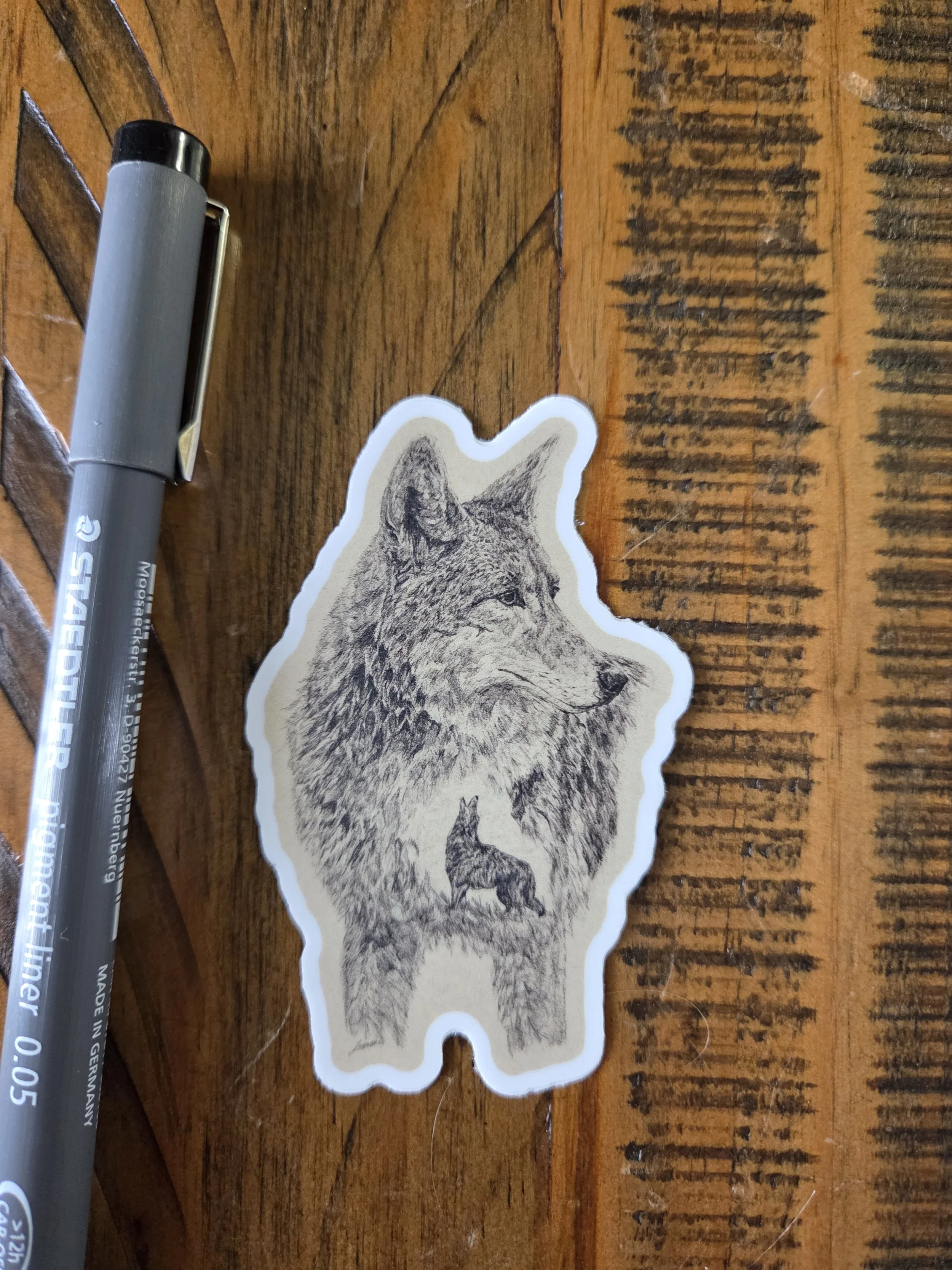 "The Uninvited" Sticker