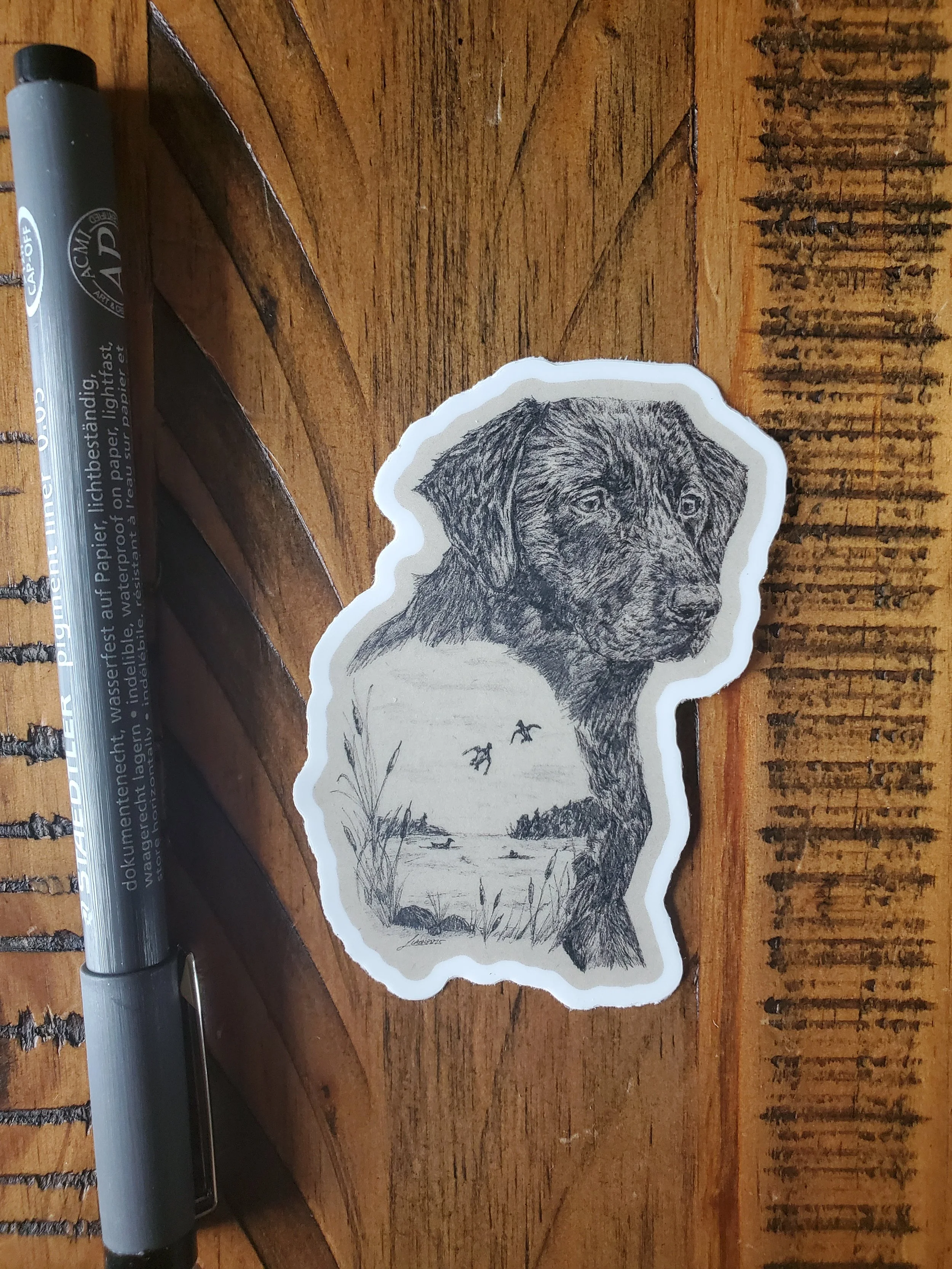 "Lab Work" Sticker