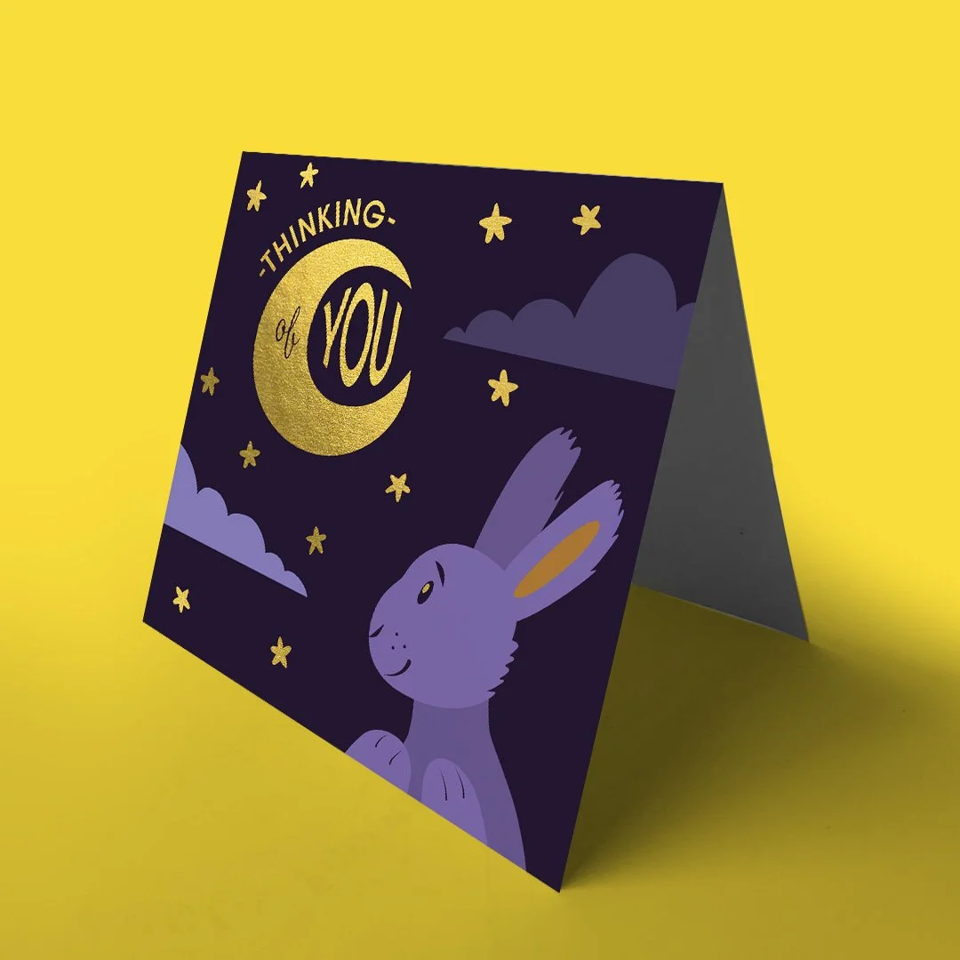 "Thinking of You" — Greeting Card