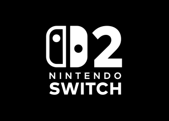 Nintendo Switch logo with white text on a black background