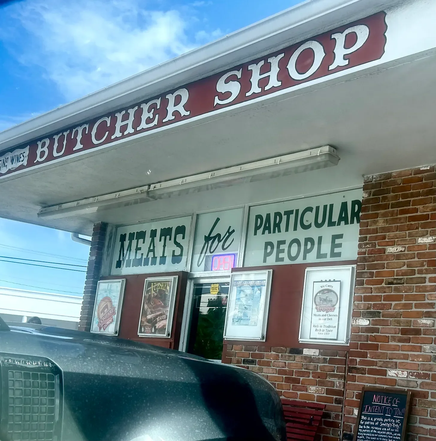 Meats for Particular People