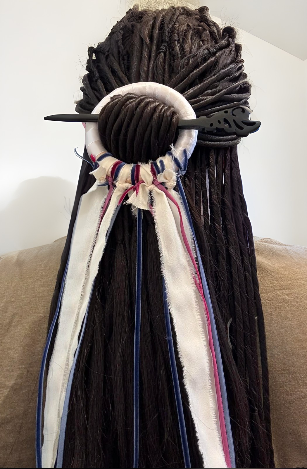 Custom Large Ribbon Pin