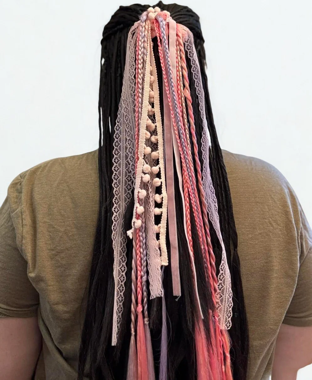 Cotton Candy Scrunchie