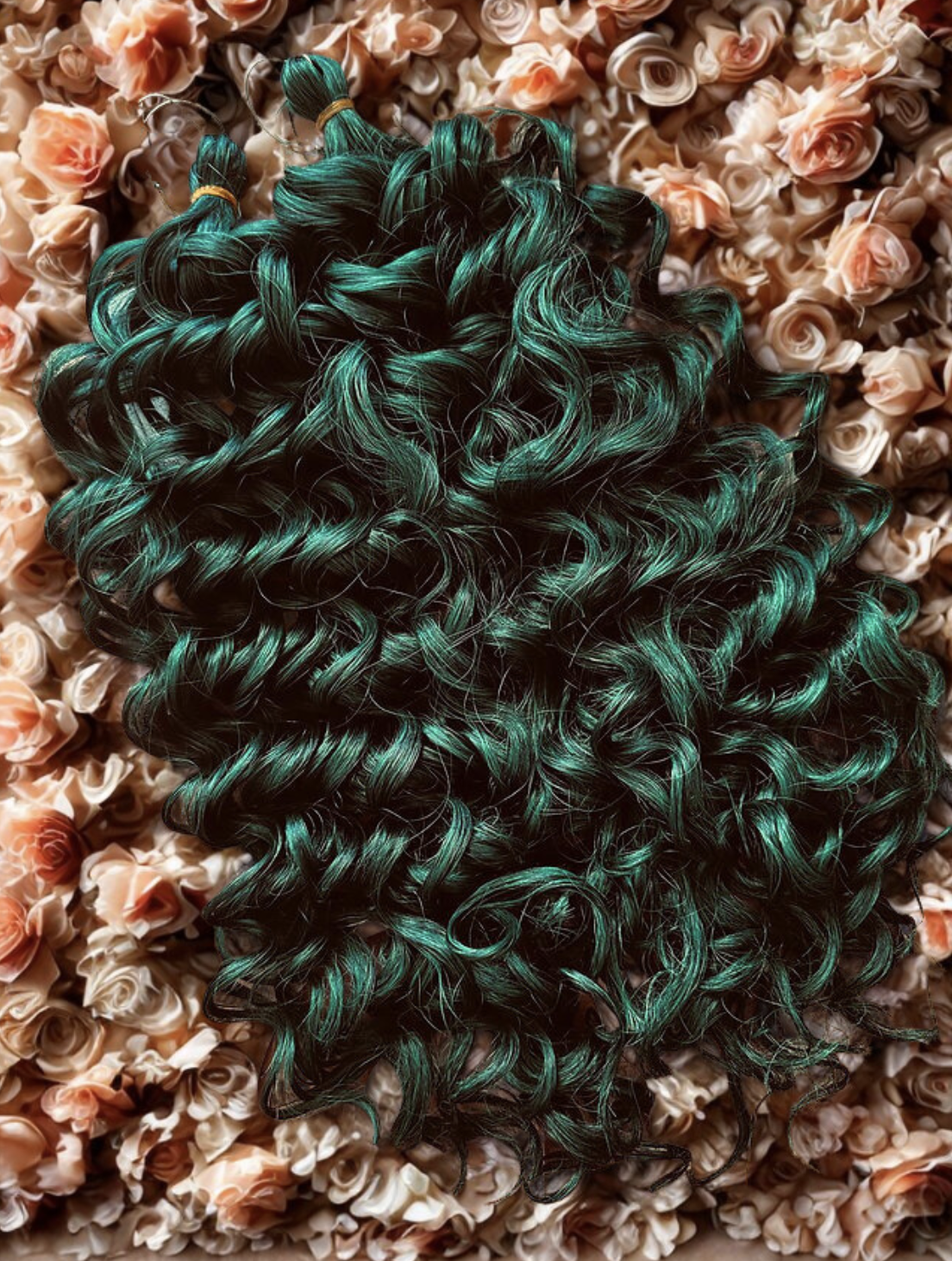Emerald After Dark Forest Wave