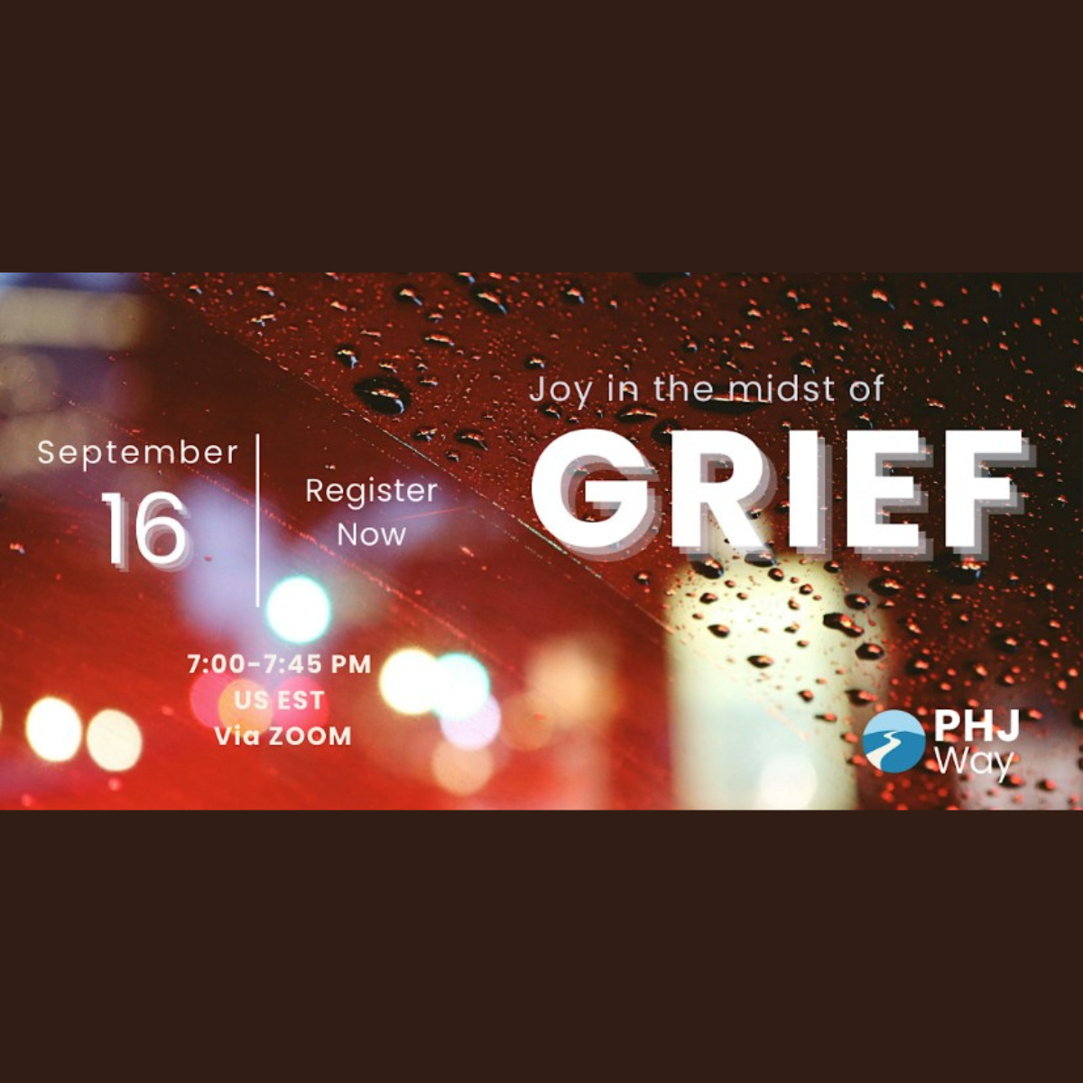 Experience Joy in the Midst of Grief