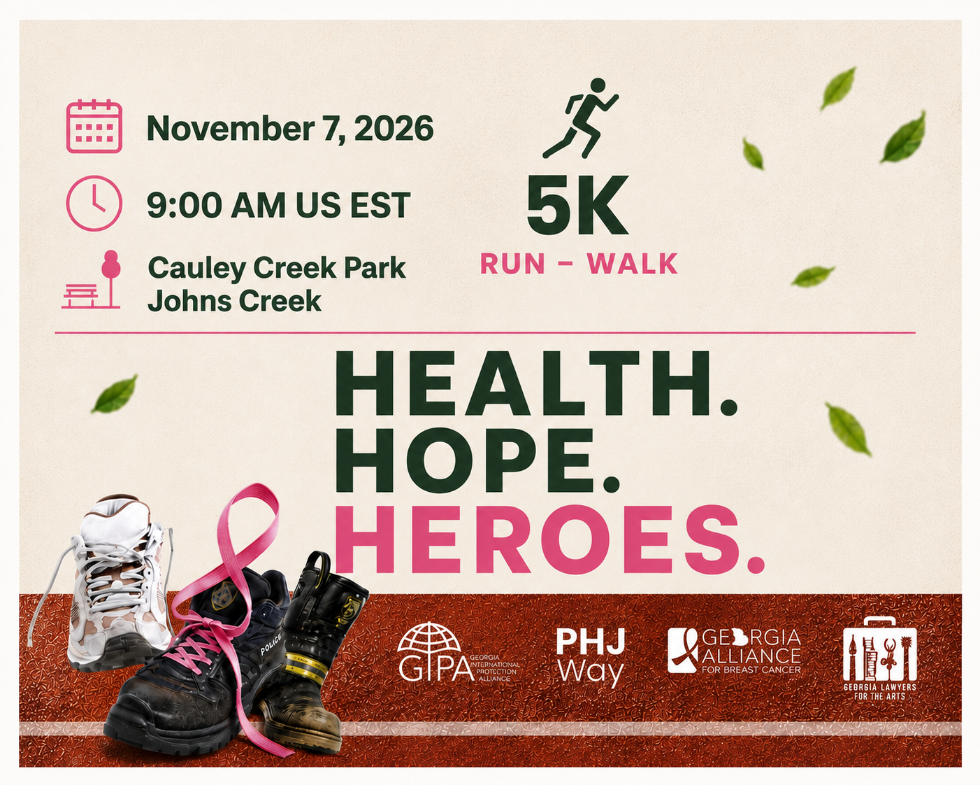 Health, Hope &amp; Heroes 5K Walk/Run and Kids' Fun Run