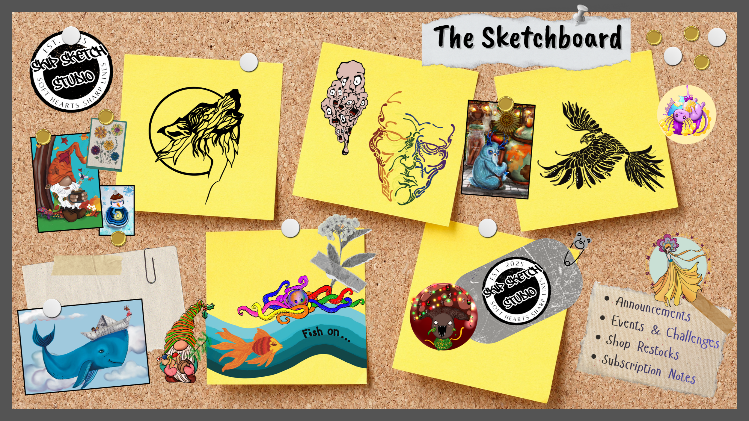 Welcome to the Sketchboard! 
