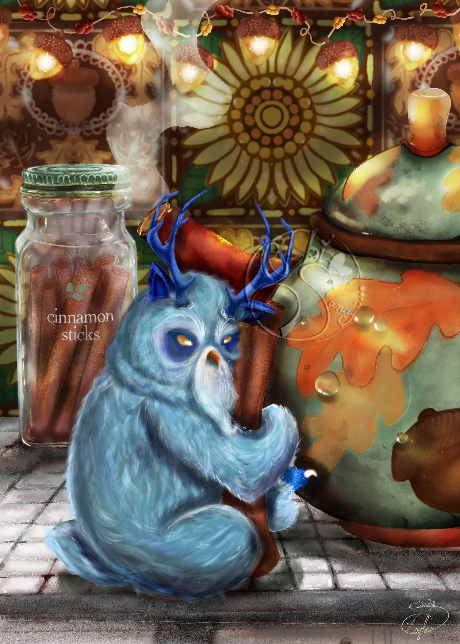 Cinnamon Chickcharney by Sandy