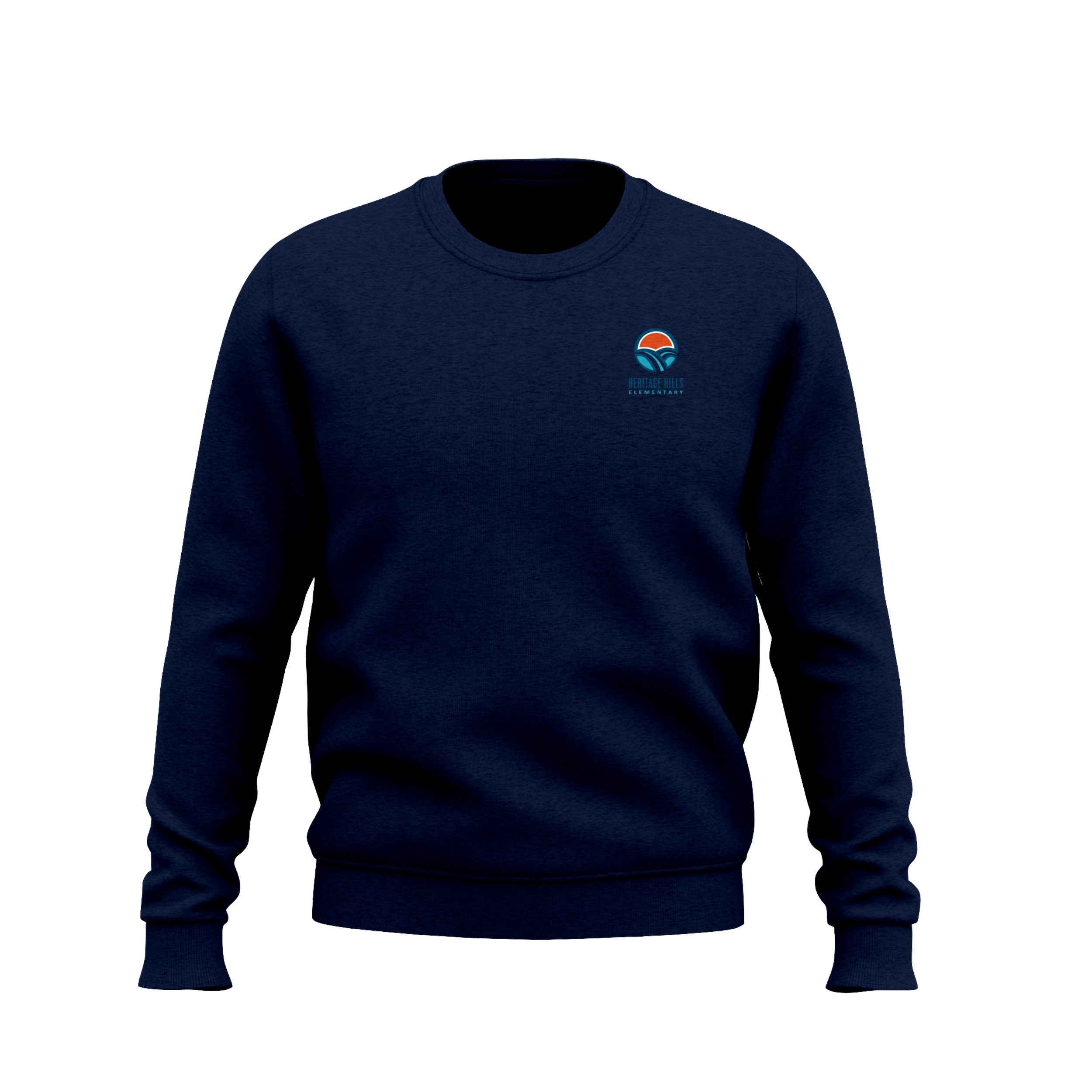 sweat shirt Navy FRONT.png