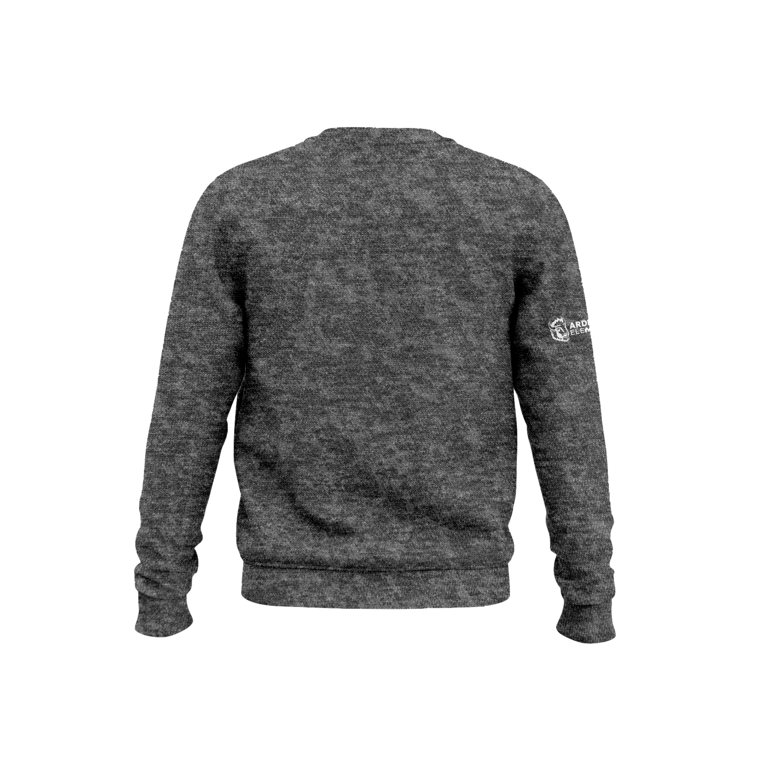 Crew neck dark grey BISONS BACK.png