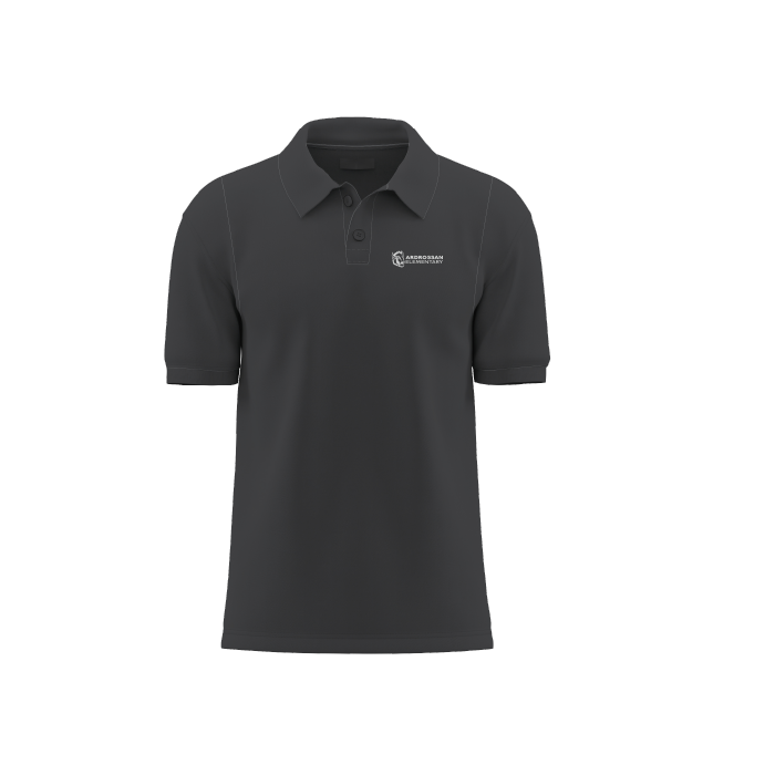 Polo Shirt School Black FRONT.png