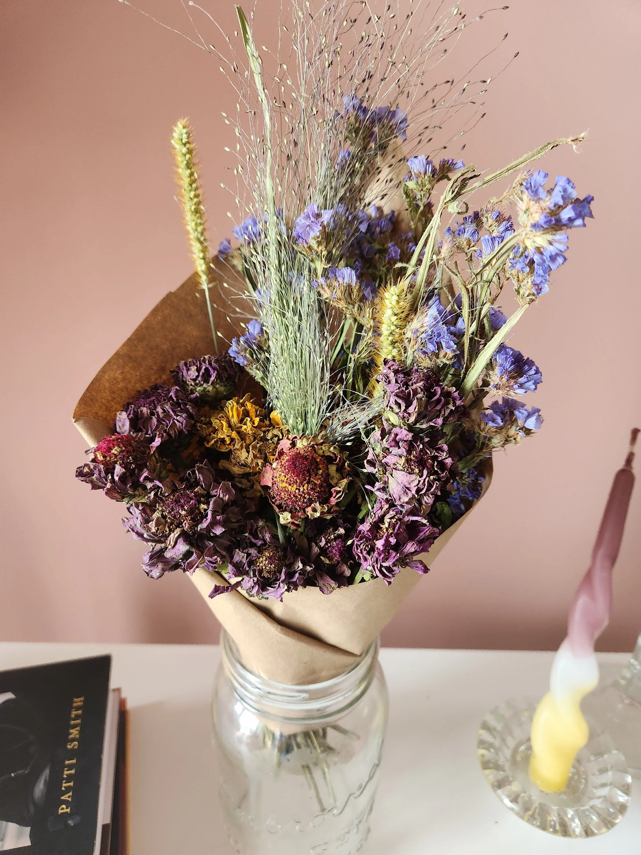 Blue Sparkles - Dried Bouquet