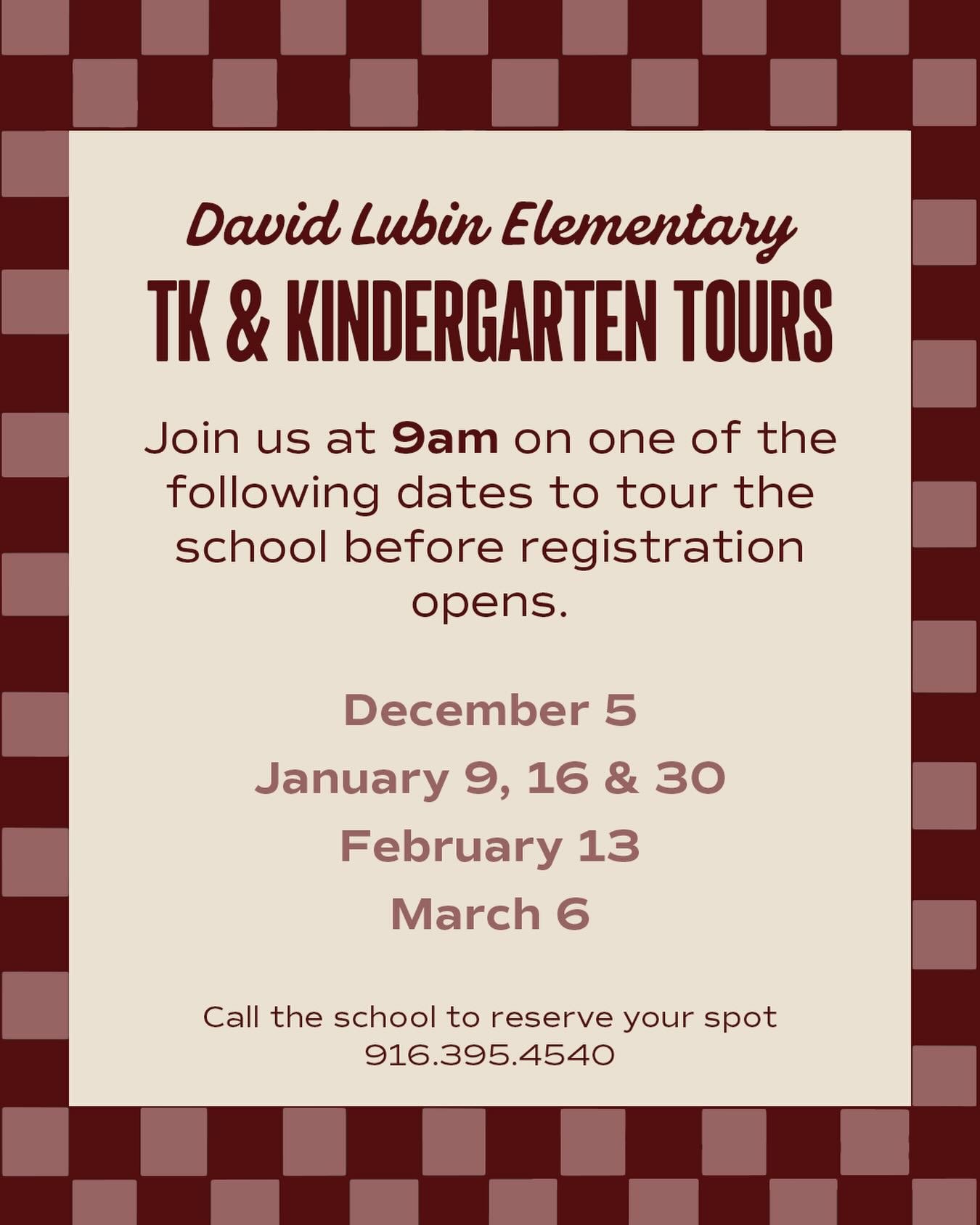 Enrollment is just around the corner! Make sure to schedule your tour with us by calling the office ✨🚌🏫