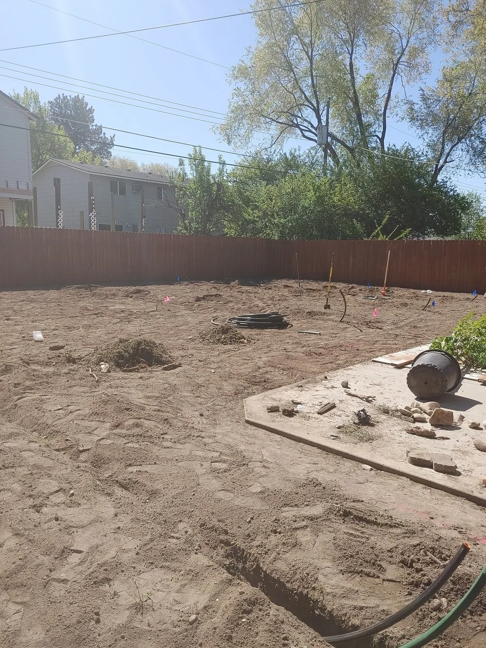 Full Landscape - Before