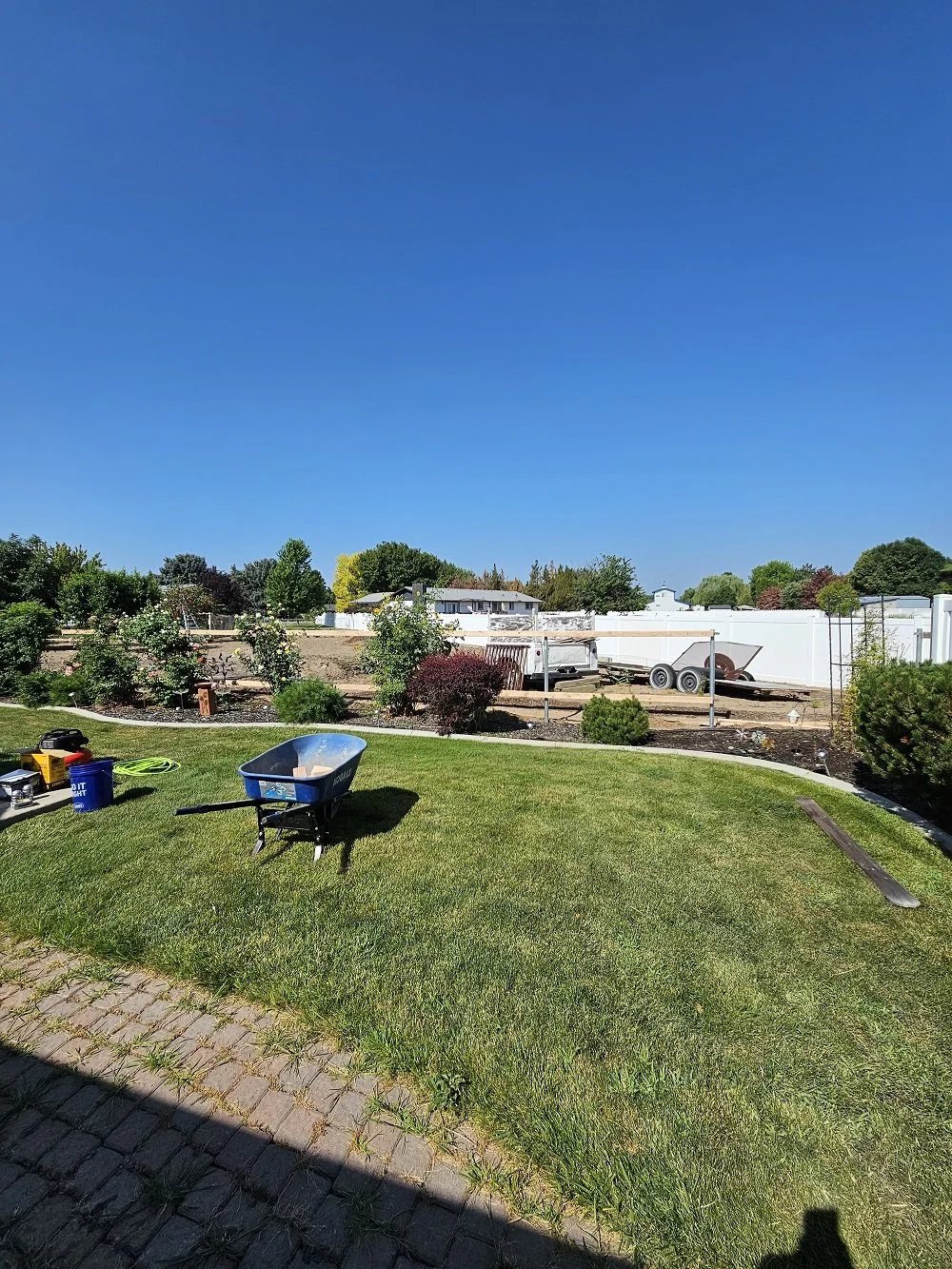 Cedar Fence - Before
