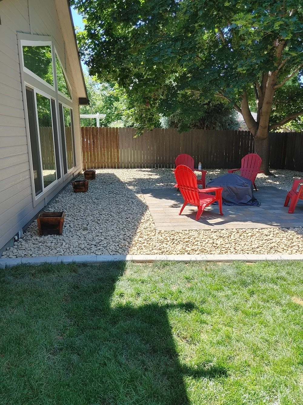 Paver Patio - After