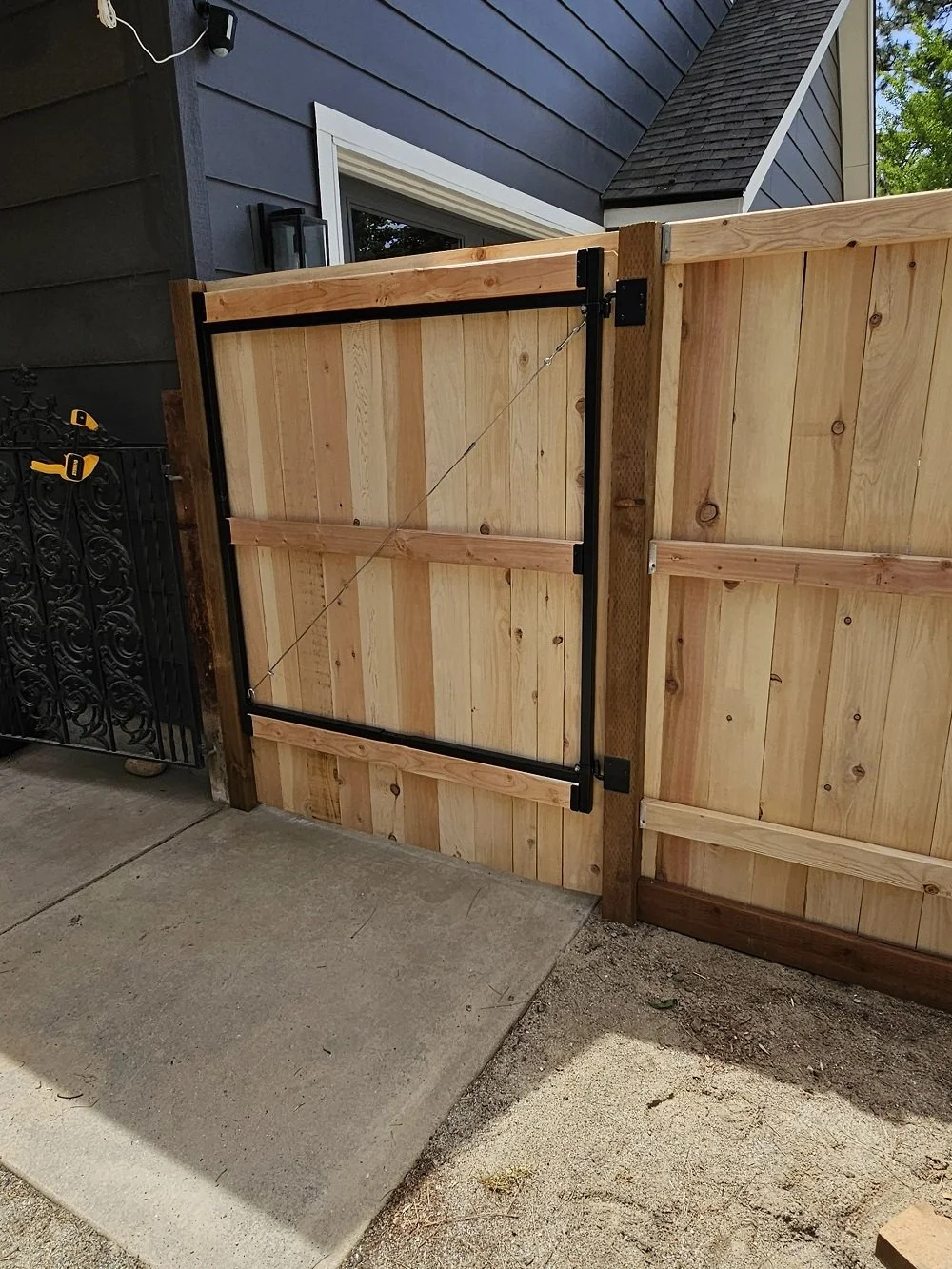 Cedar Fence Gate