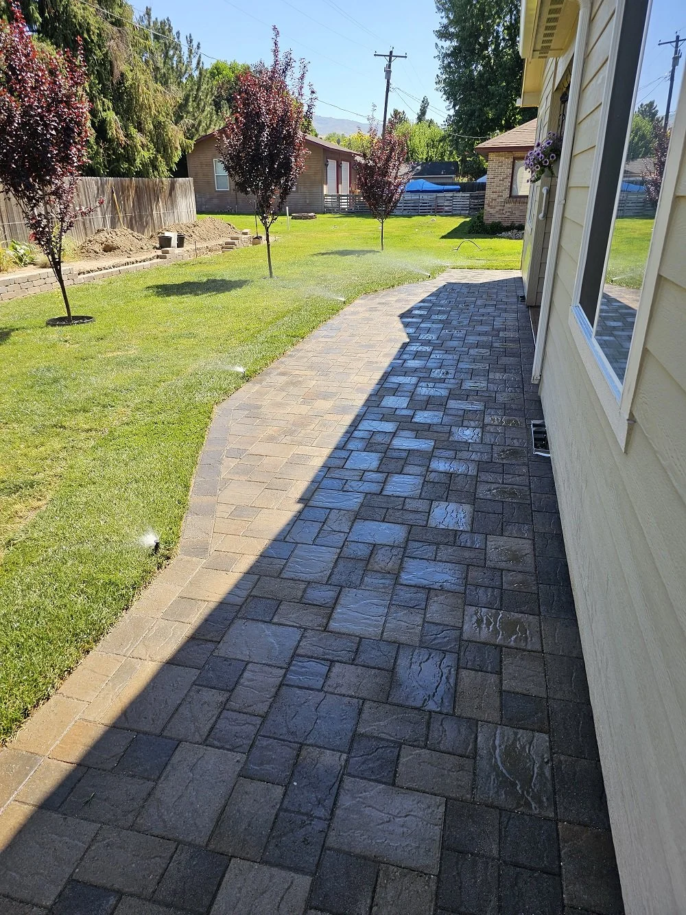 Brick Paver Patio