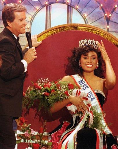 Carole Gist Miss USA with Bob Barker.jpg
