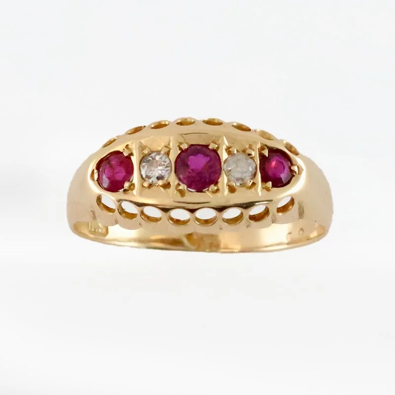 Ruby and Diamond Ring