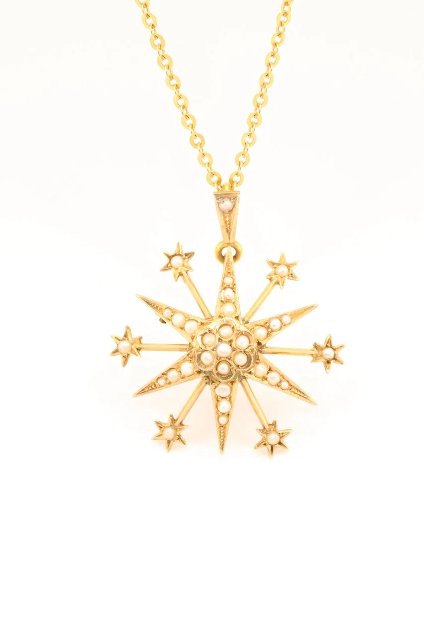 Star Burst Pendant/Brooch