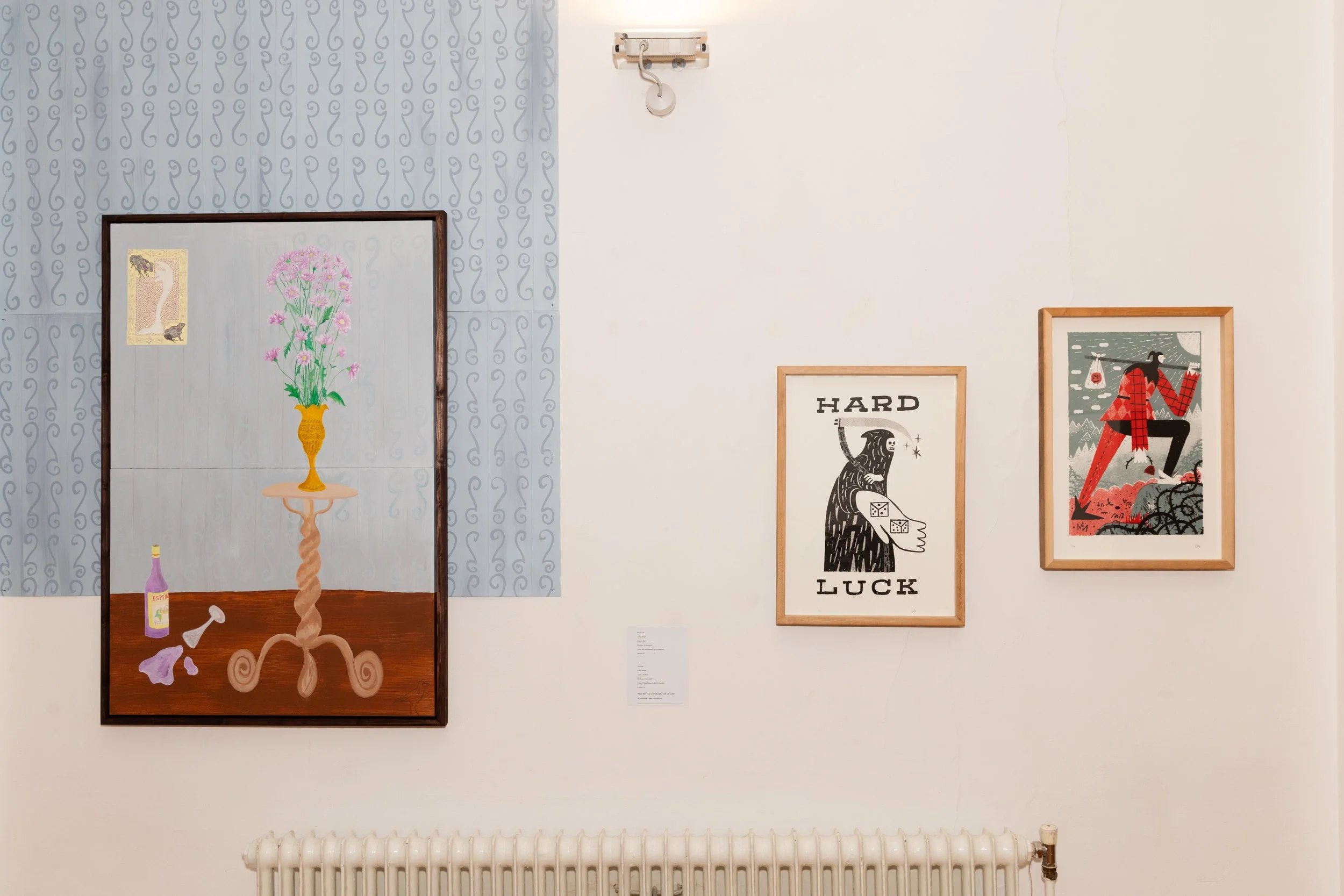 'Amphibian Barometer' by Ciaran Crowe 
'Hard Luck' and 'The Fool' by Conor Nolan 