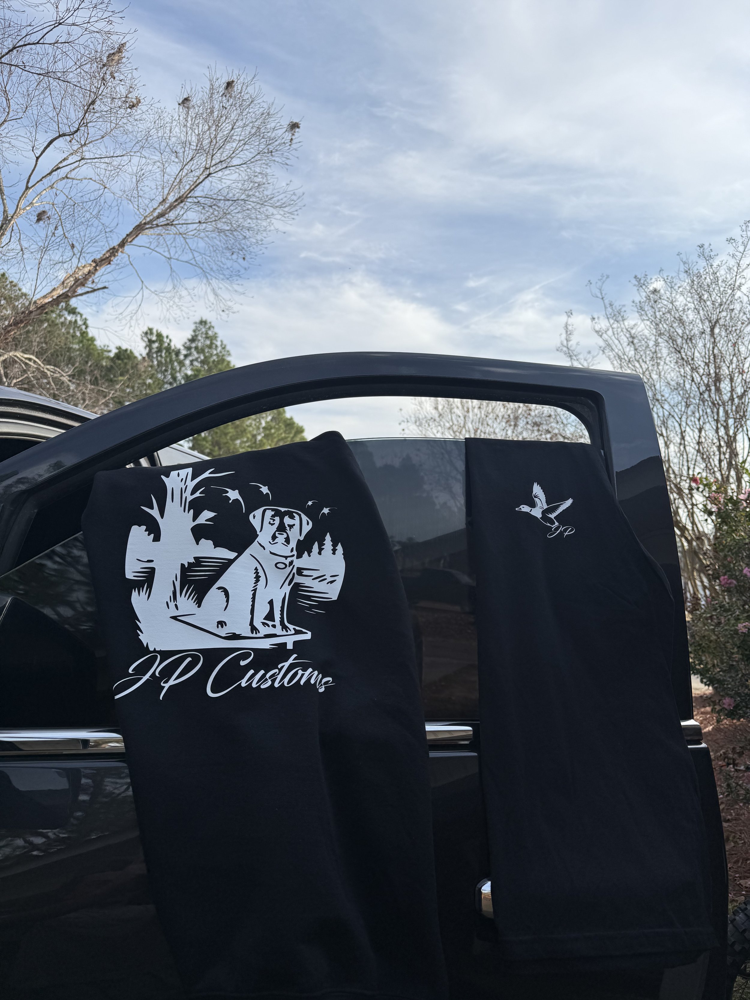 JP Customs Black Hoodie