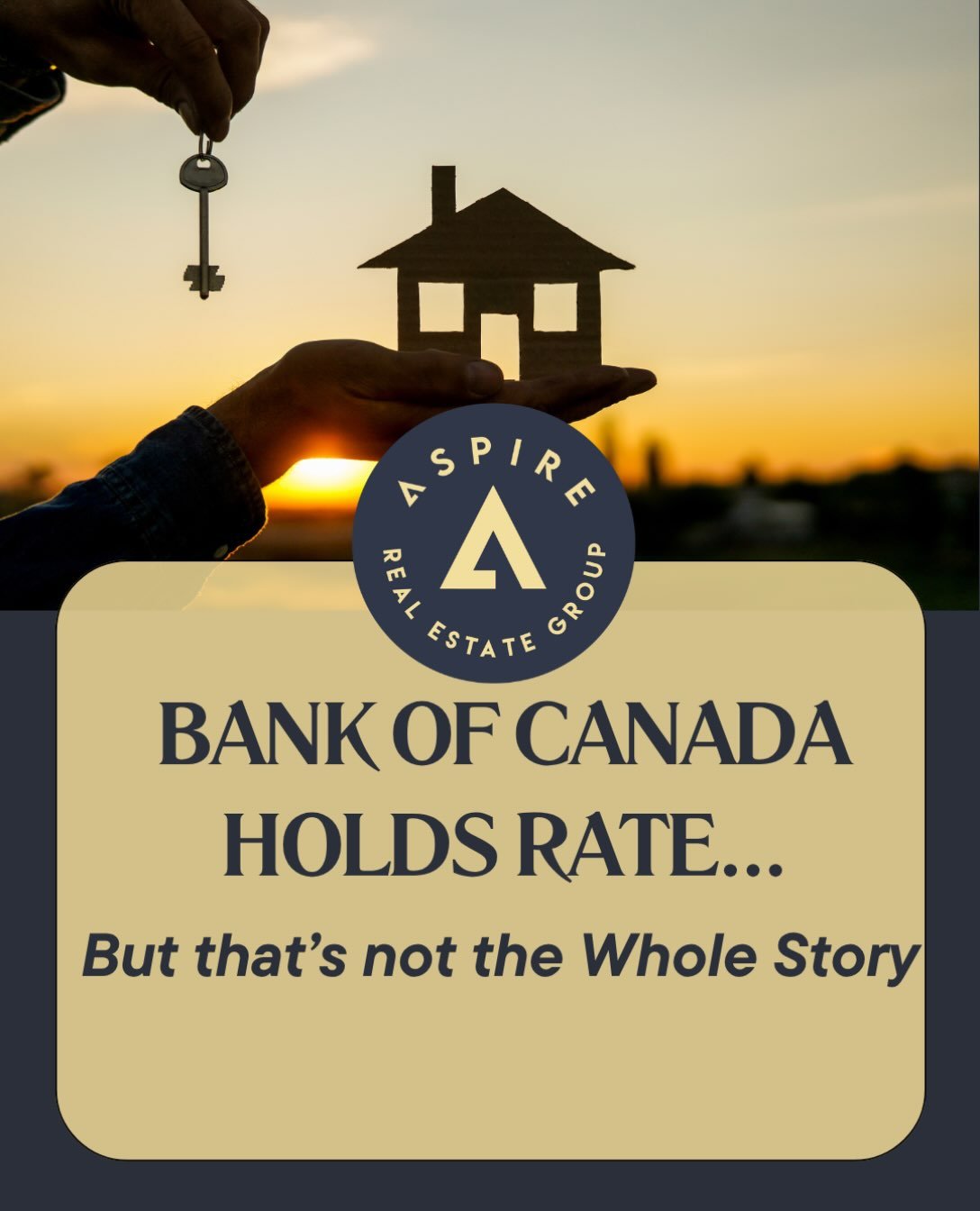 Another Bank of Canada announcement. Another hold &mdash; making it seven consecutive announcements without a change.

For those with a variable-rate mortgage, the immediate takeaway is simple: nothing changes today as a result of this announcement.
