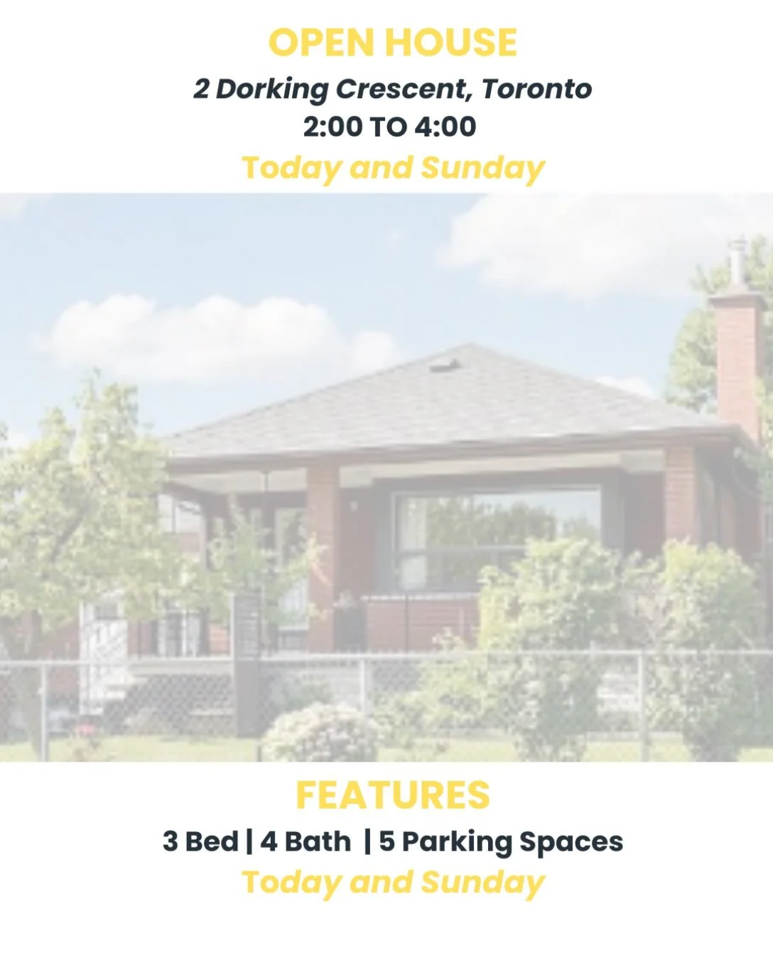 🏡 OPEN HOUSE THIS WEEKEND | 2 Dorking Crescent, Toronto

There&rsquo;s something special about a home that has been truly loved &mdash; and you can feel it the moment you step inside 2 Dorking Crescent.

This lovingly cared-for detached bungalow sit