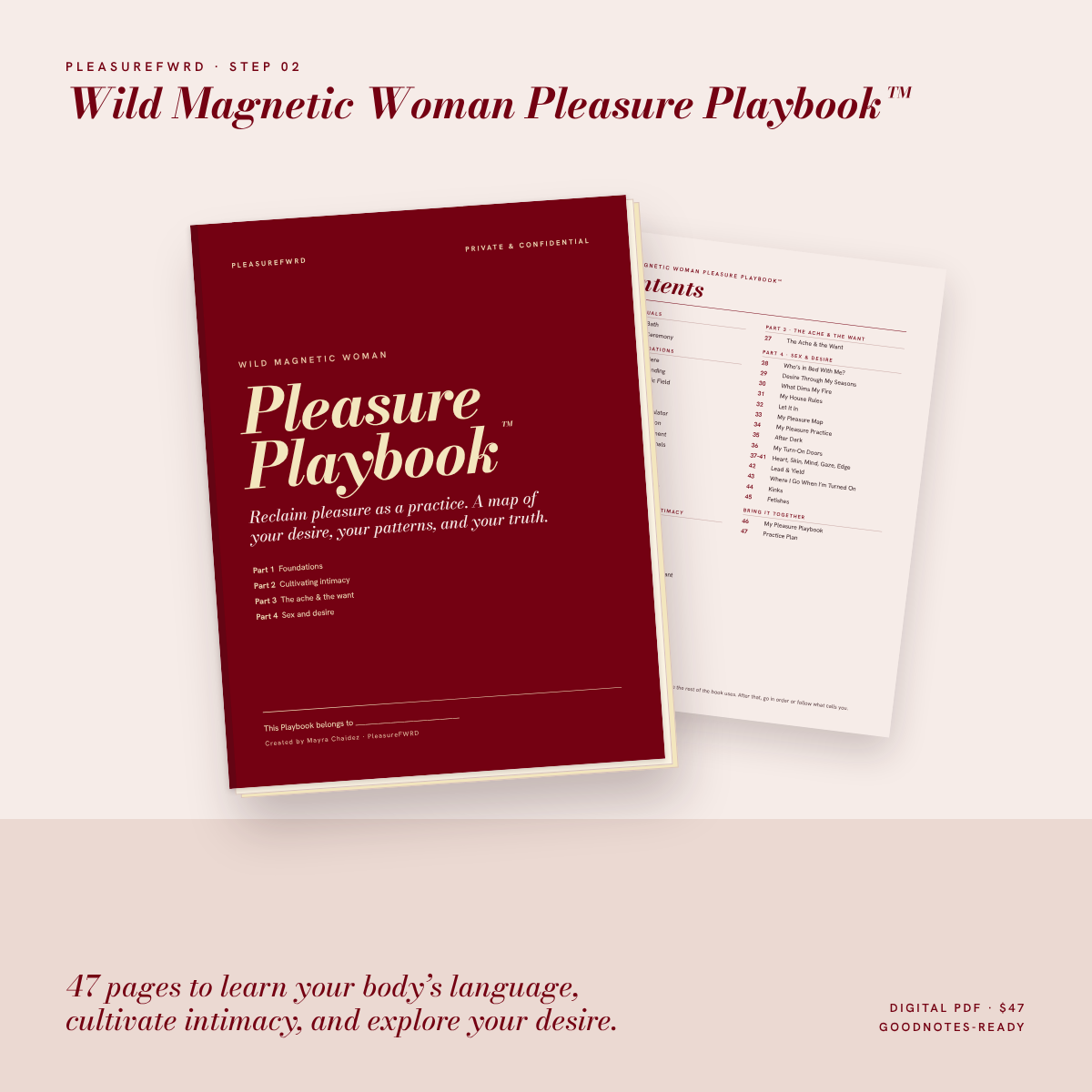 Wild Magnetic Woman Pleasure Playbook™
