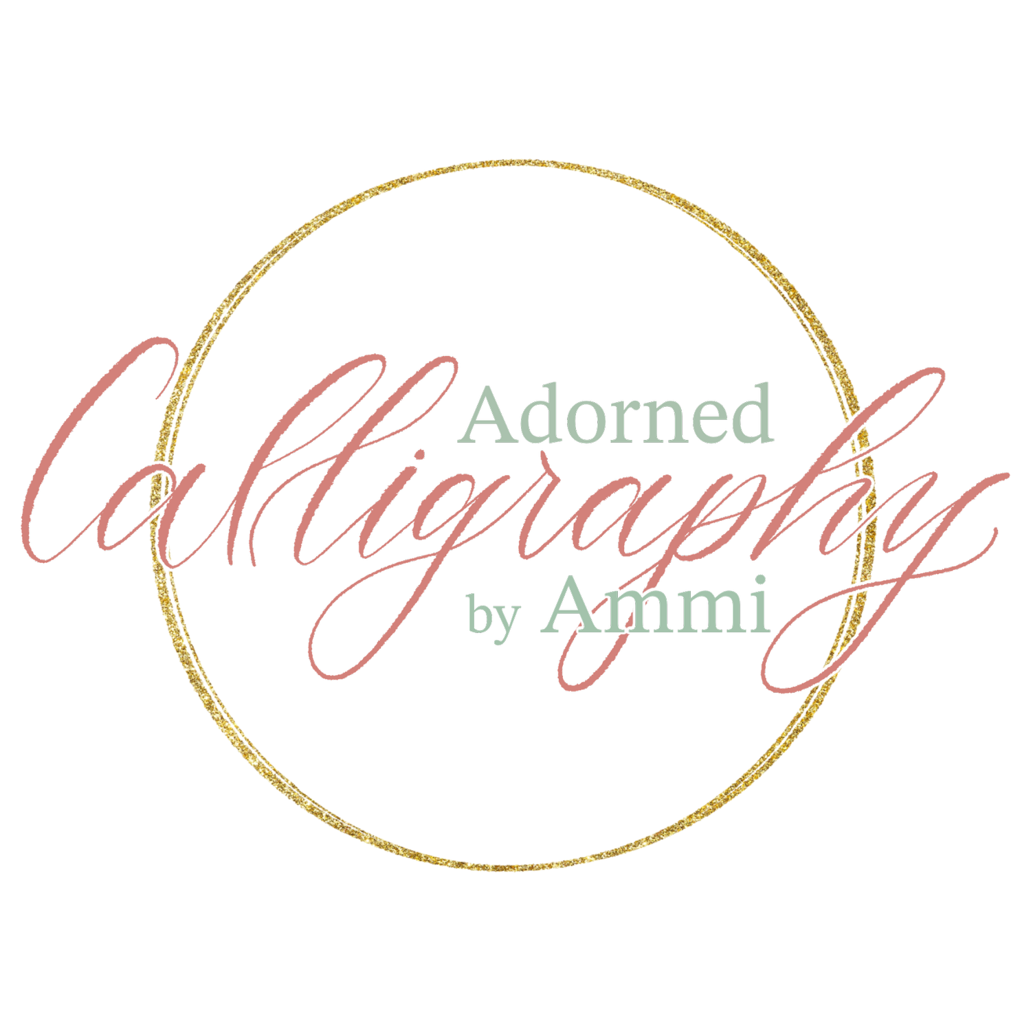 Adorned Calligraphy by Ammi