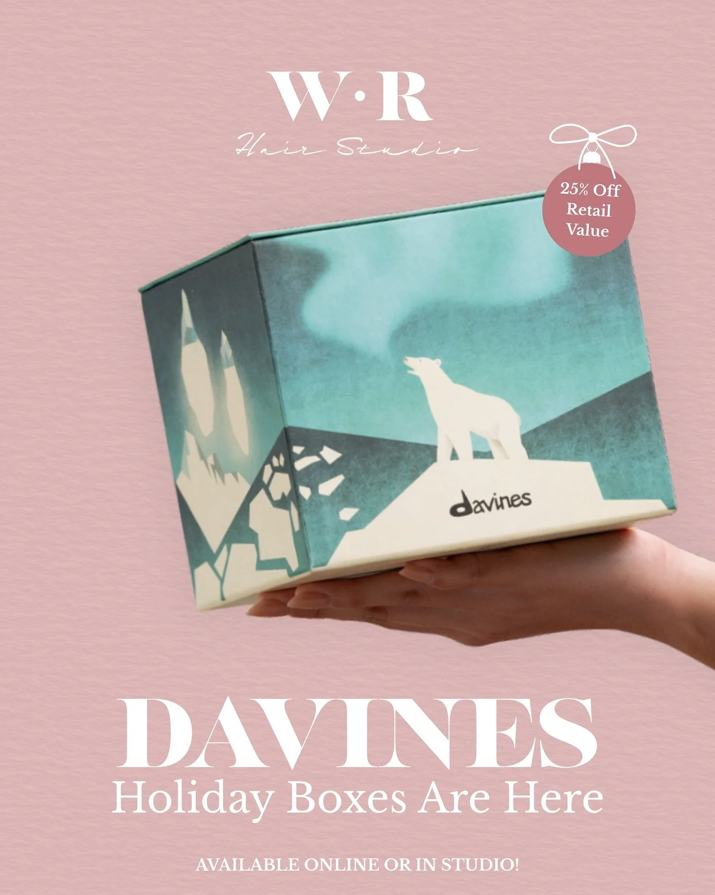 Drop the wish list. Get the goods. 💥

Davines Holiday Boxes have landed, and this is not a drill. These are our favorite products bundled into perfect, limited-edition hair kits, giving 25% off the retail value! 

Shop local, support your salon fami