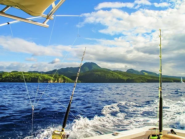 Deep Sea Fishing off St Lucia