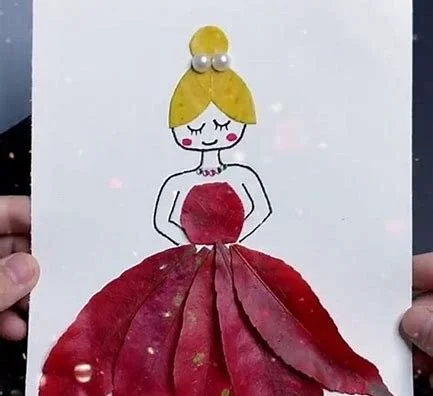 Making art using nature