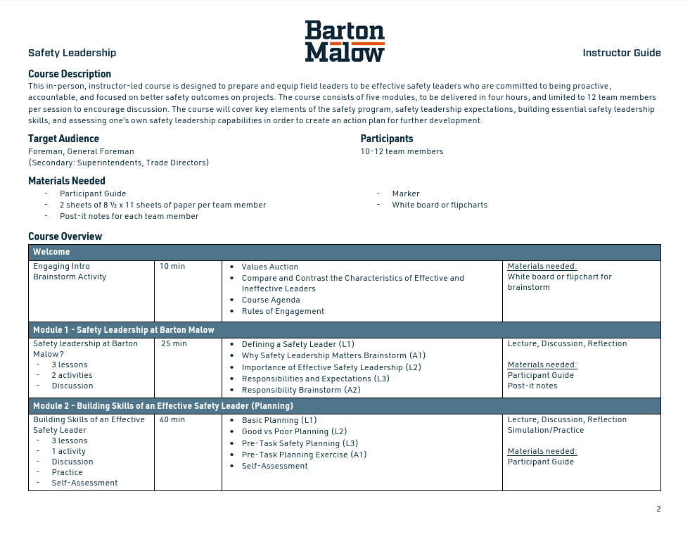 Page 1 Overview