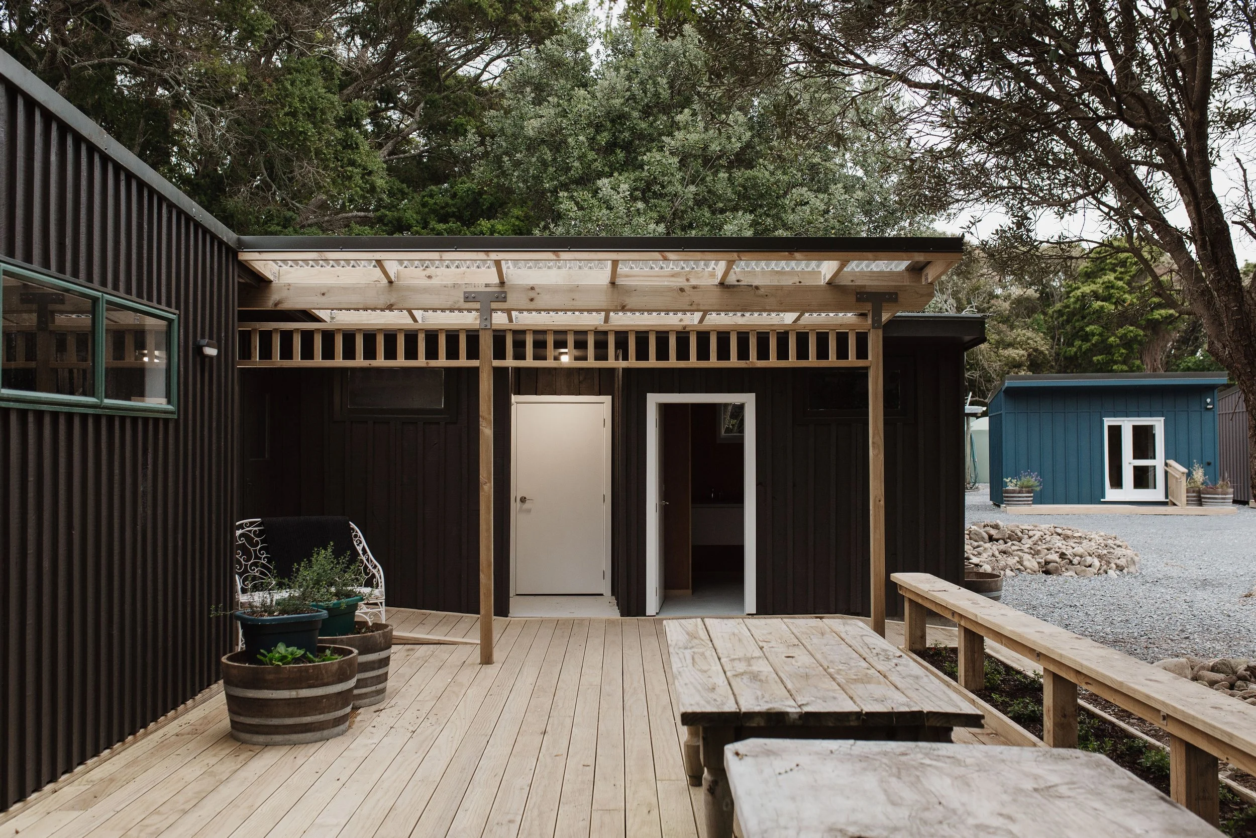 Toilet and shower block - please bring your own towels.