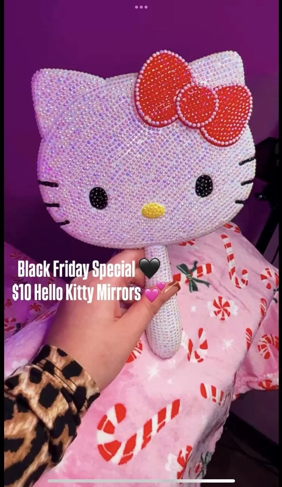 Bling Hello Kitty Mirror