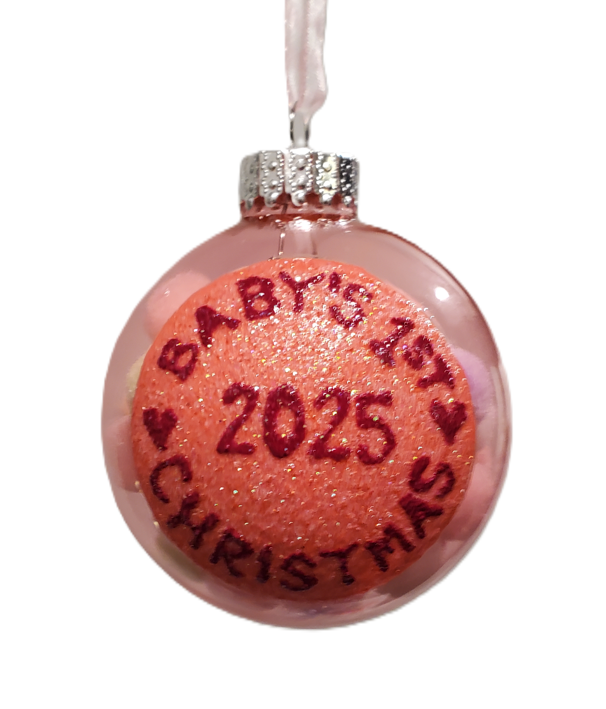 Baby's First Christmas Pink