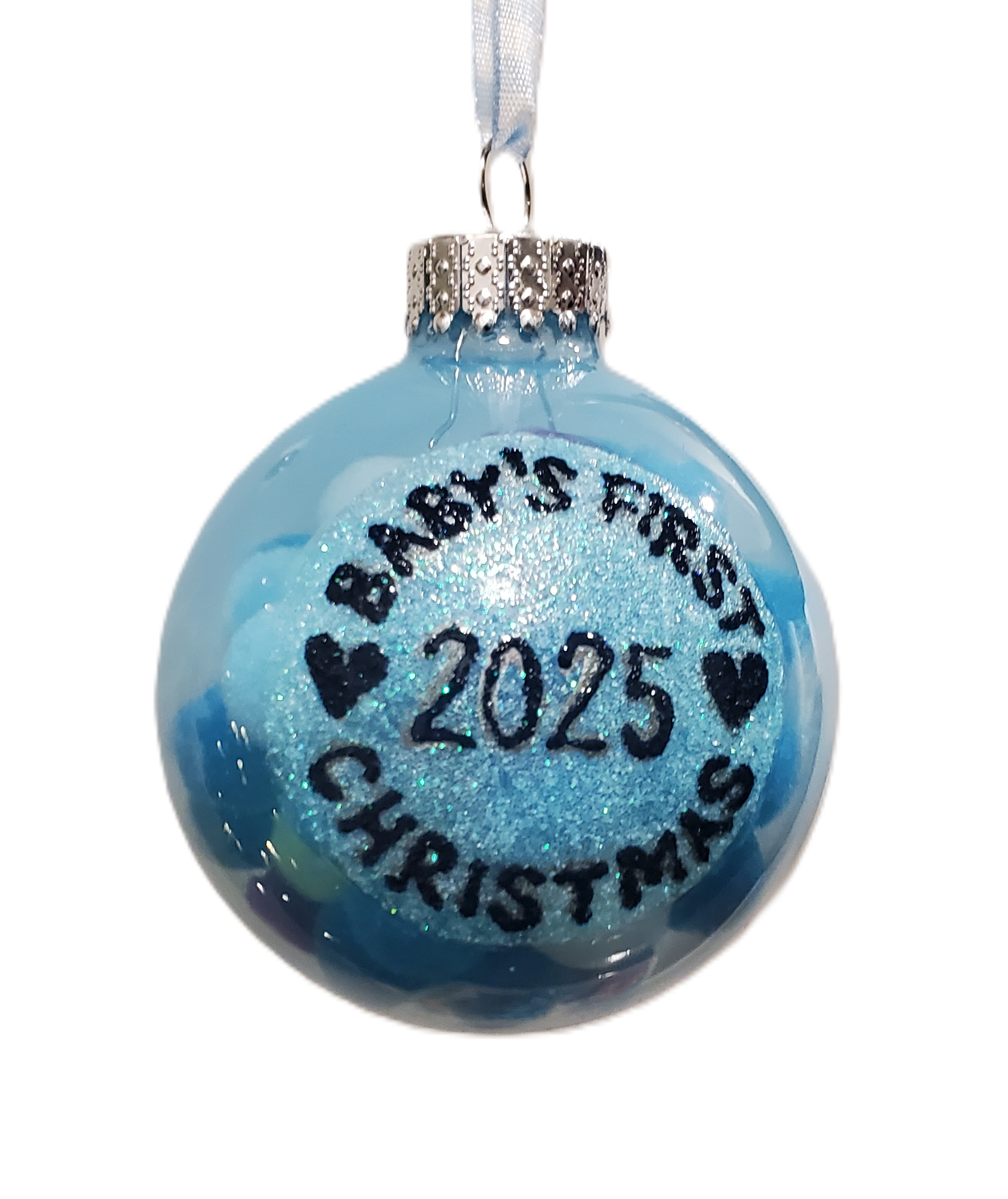 Baby's First Christmas Blue 2