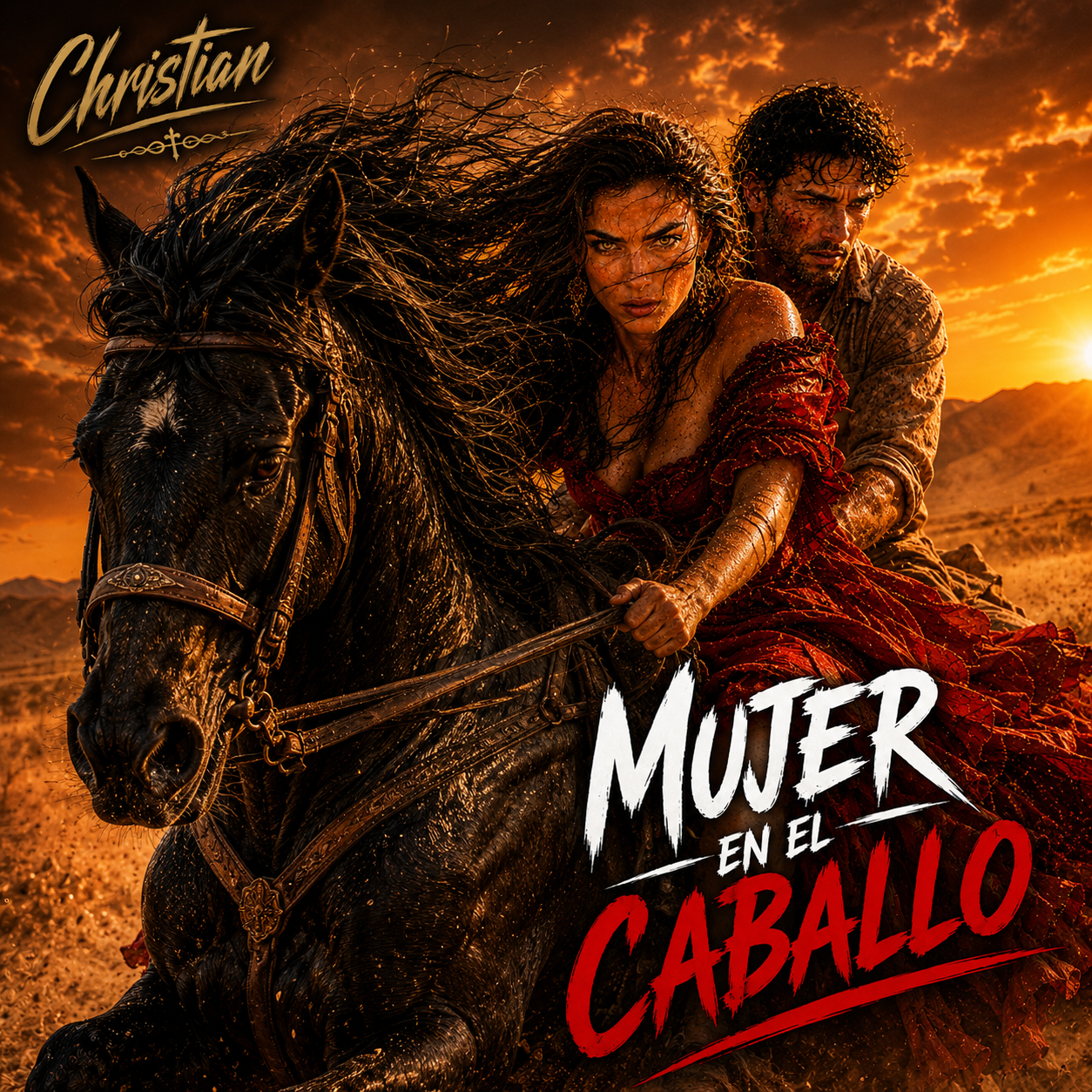 Mujer En El Caballo