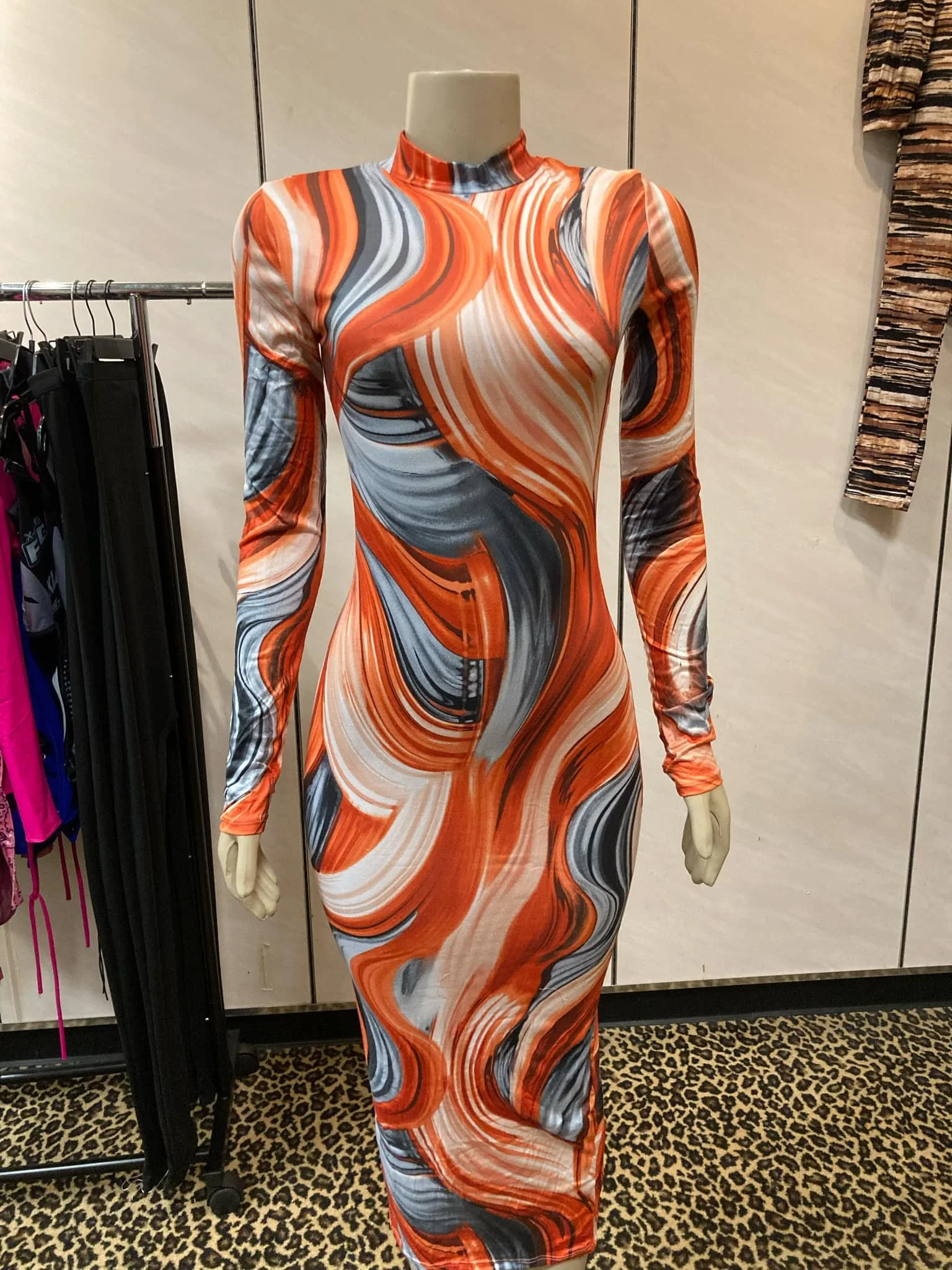Swirl Maxi Dress