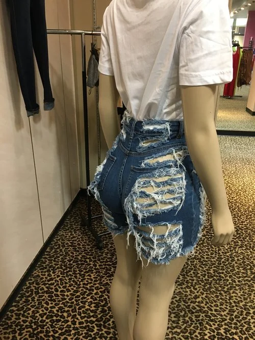 Distressed Shorts