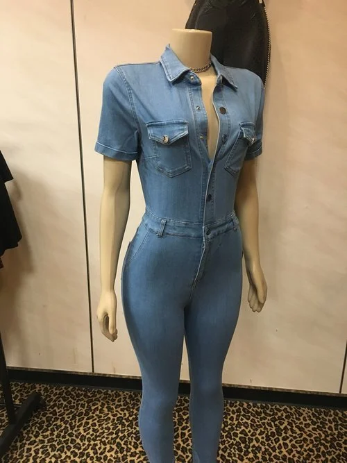 Denim Jumpsuit