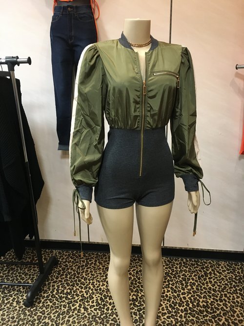 Jacket Short Romper