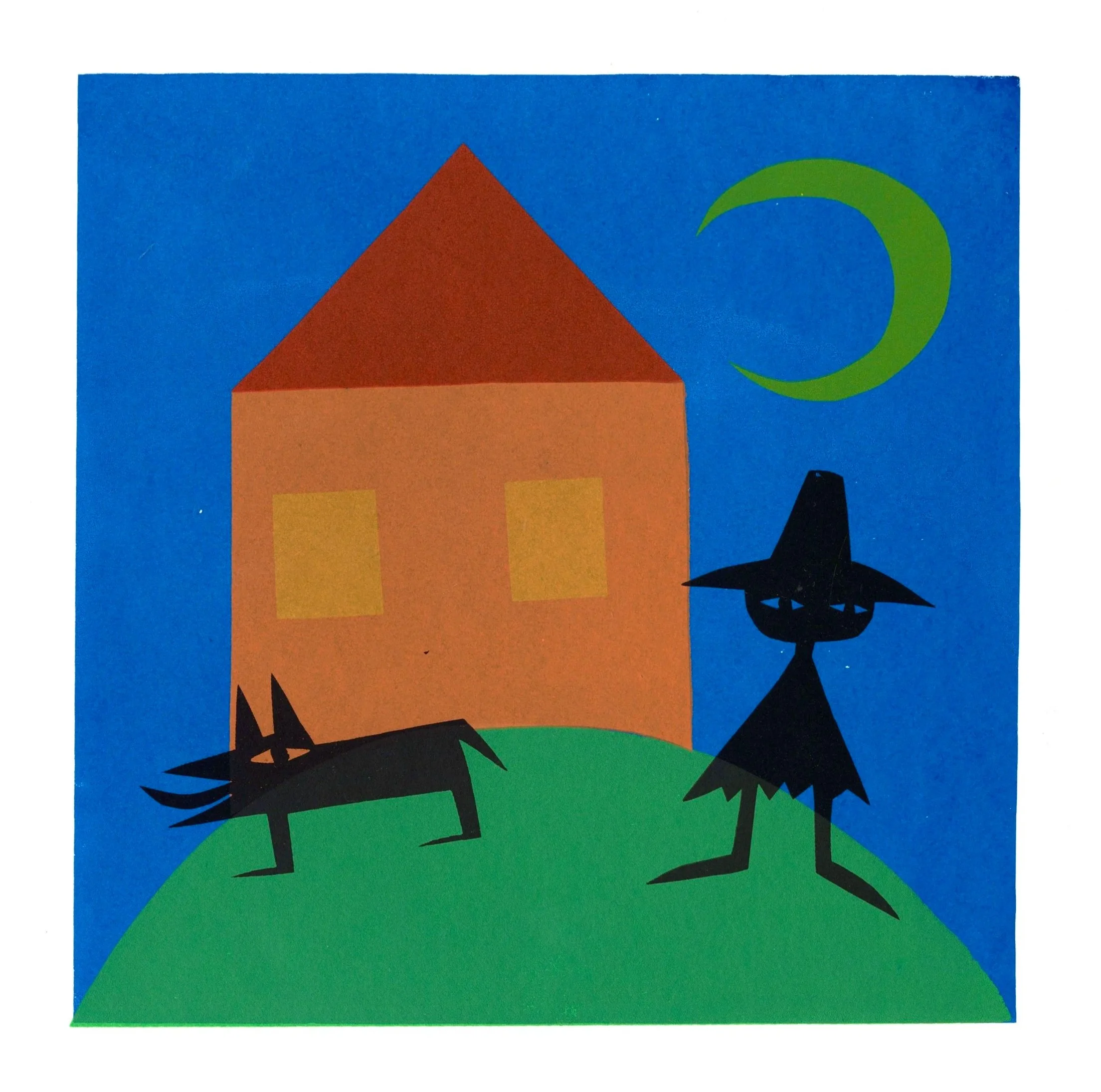Daytime Play,
10x10 Screenprint