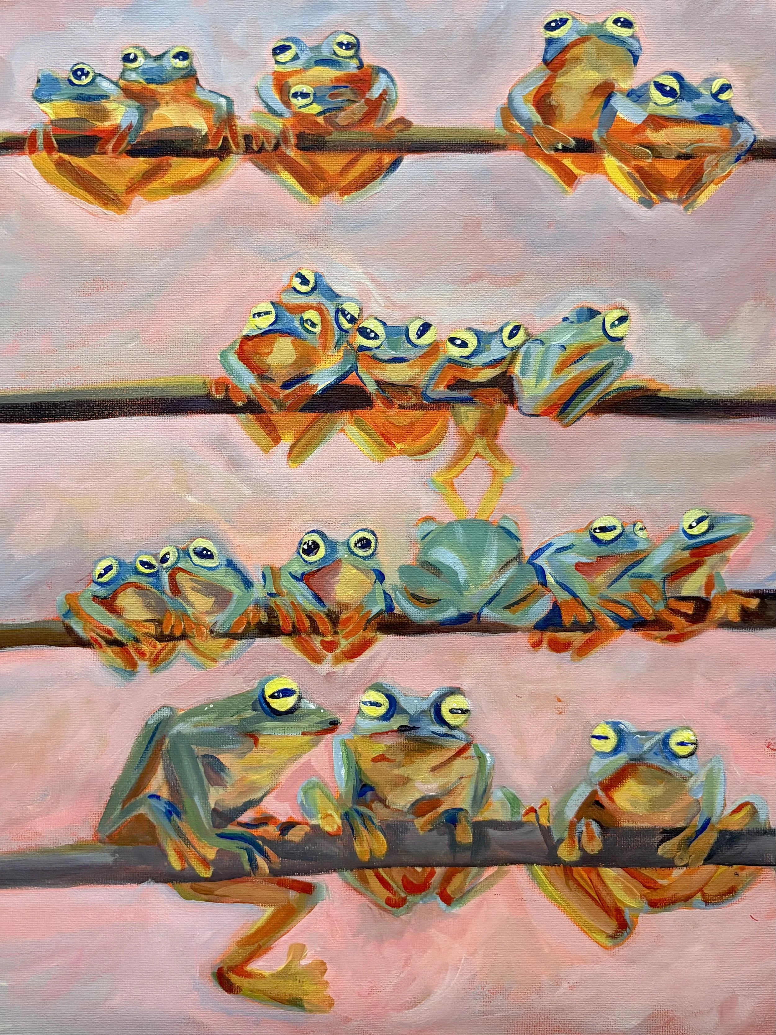 Matte Fine Art Print – “Frog Army”